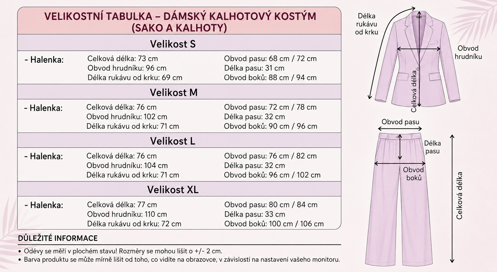 Kalhotový kostým 2